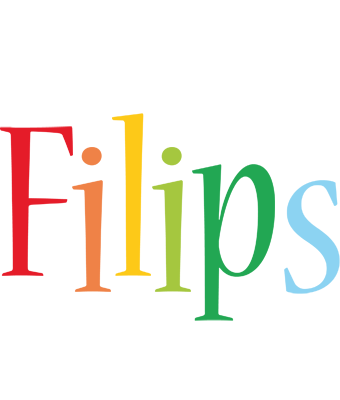 Filips birthday logo