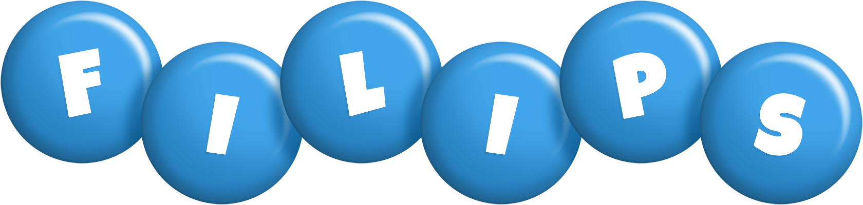 Filips candy-blue logo