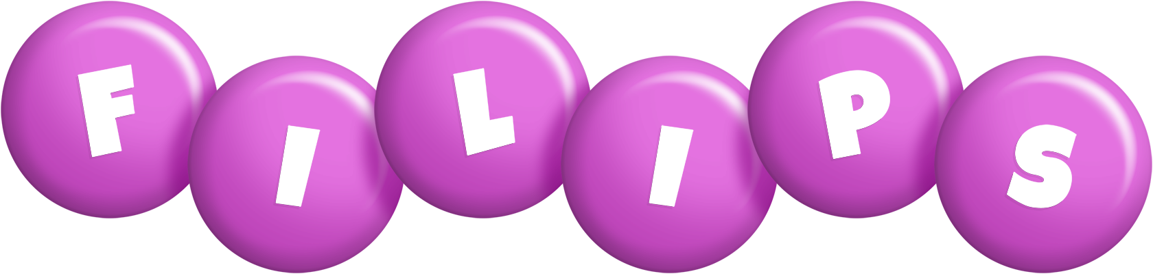 Filips candy-purple logo