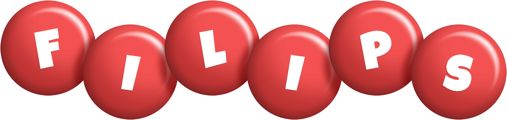 Filips candy-red logo