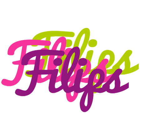 Filips flowers logo