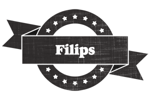 Filips grunge logo