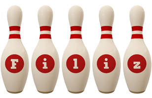 Filiz bowling-pin logo