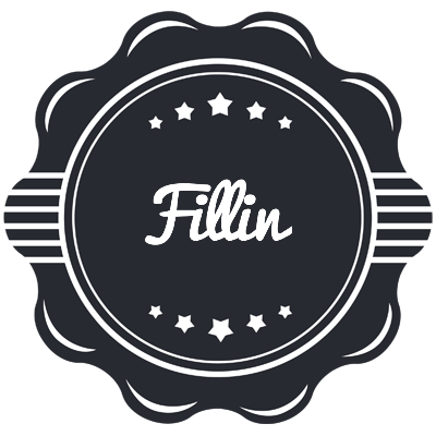 Fillin badge logo