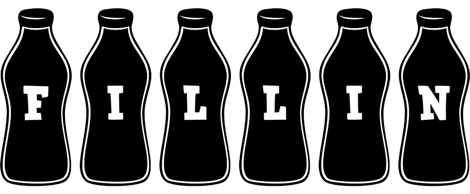 Fillin bottle logo
