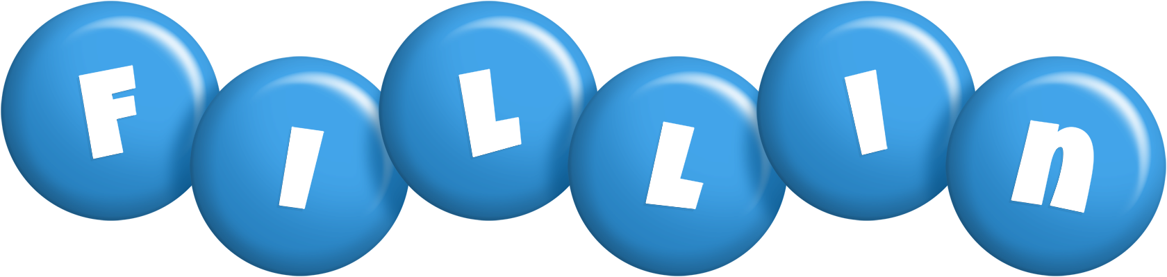 Fillin candy-blue logo