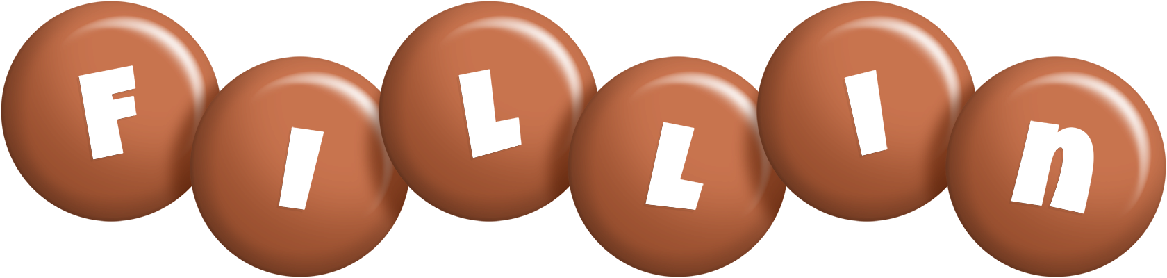 Fillin candy-brown logo