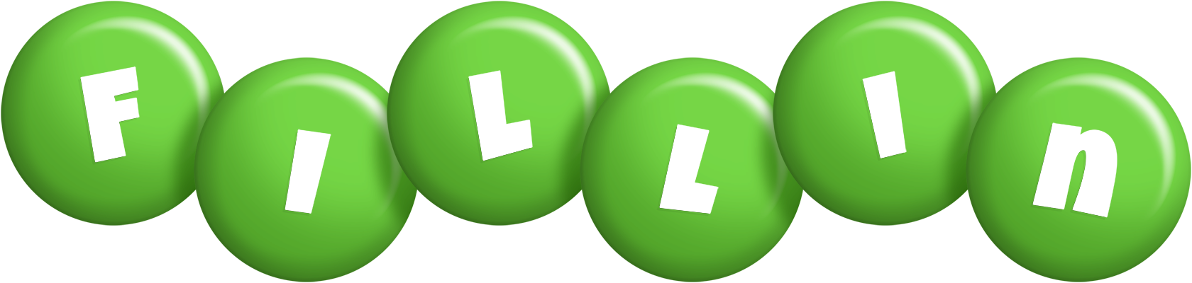 Fillin candy-green logo