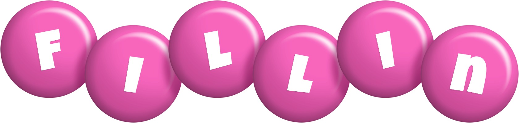 Fillin candy-pink logo