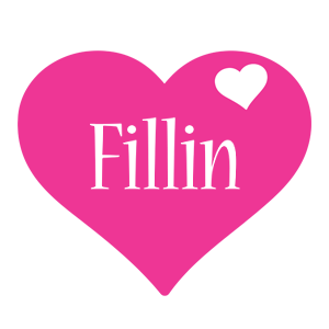 Fillin love-heart logo