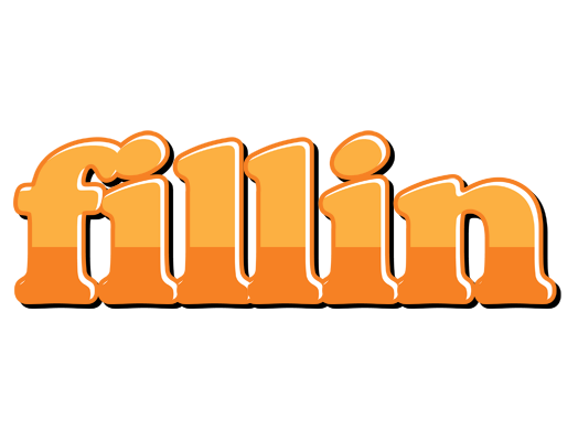 Fillin orange logo