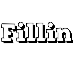 Fillin snowing logo