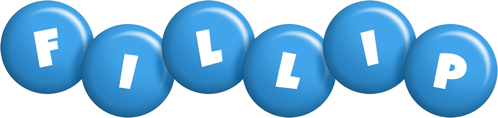 Fillip candy-blue logo