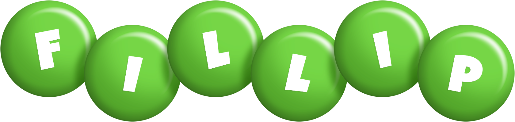 Fillip candy-green logo