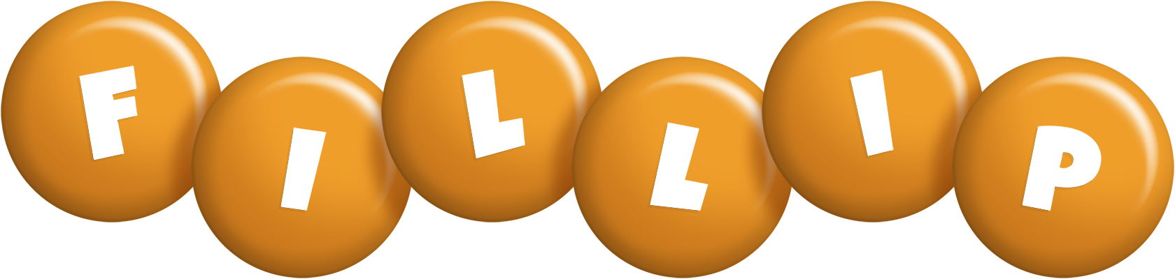 Fillip candy-orange logo