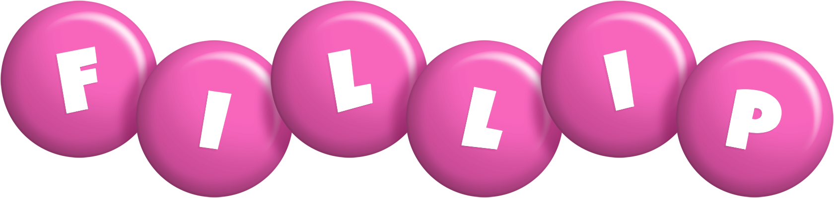 Fillip candy-pink logo
