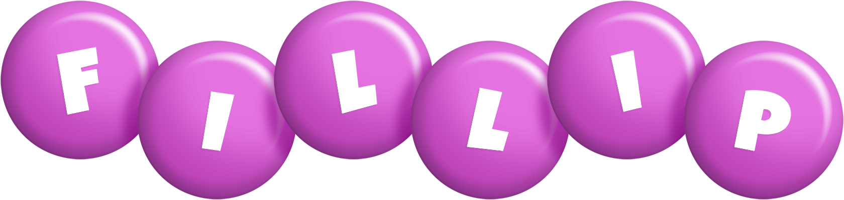 Fillip candy-purple logo