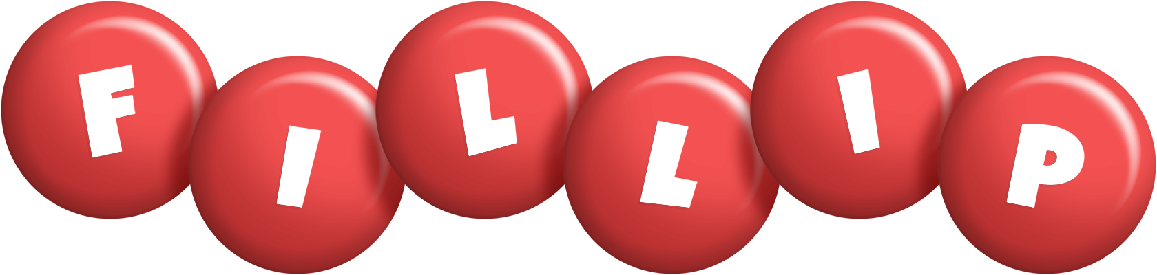Fillip candy-red logo