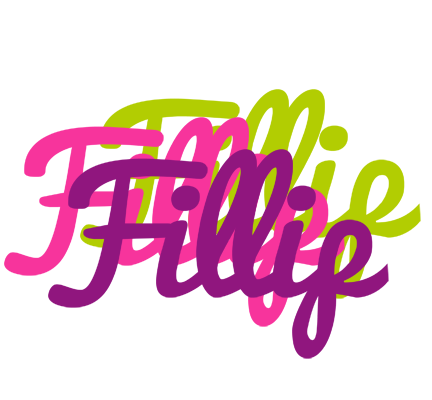 Fillip flowers logo