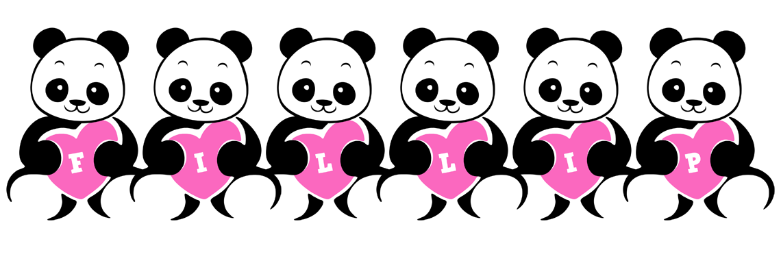 Fillip love-panda logo