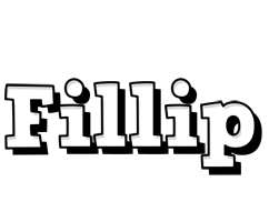 Fillip snowing logo