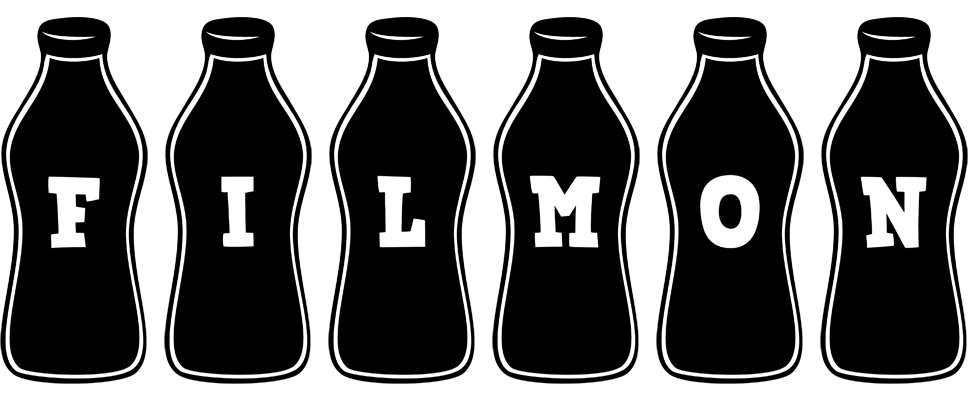 Filmon bottle logo