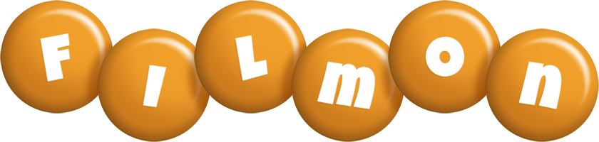 Filmon candy-orange logo