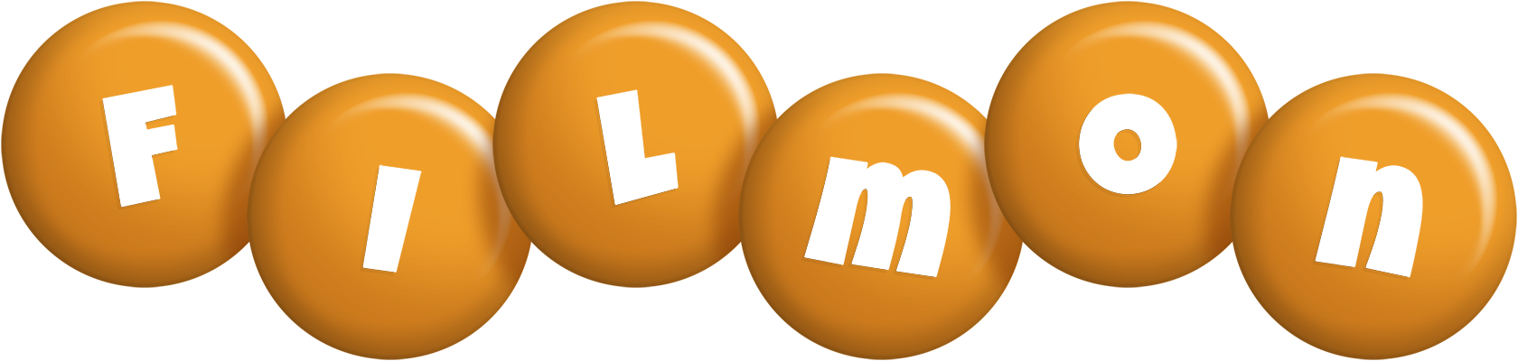 Filmon candy-orange logo