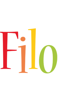Filo birthday logo