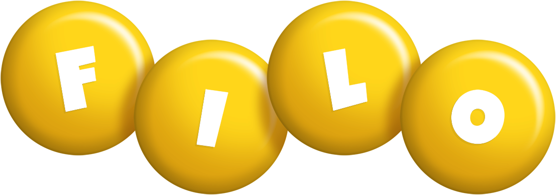 Filo candy-yellow logo