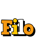 Filo cartoon logo