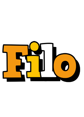 Filo cartoon logo