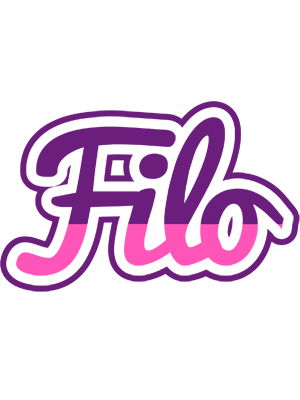Filo cheerful logo