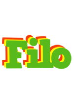 Filo crocodile logo