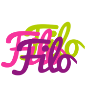 Filo flowers logo