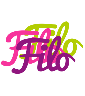 Filo flowers logo