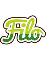 Filo golfing logo