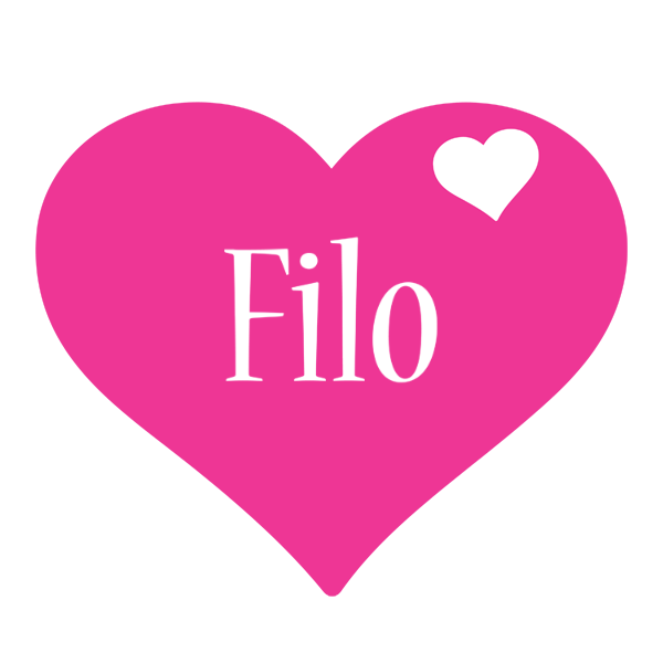 Filo love-heart logo