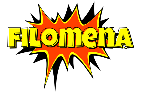 Filomena bazinga logo