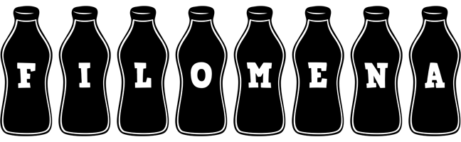 Filomena bottle logo