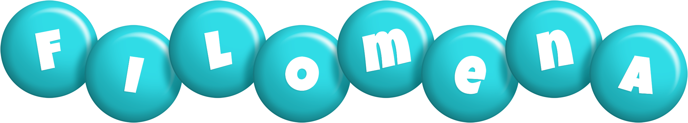 Filomena candy-azur logo