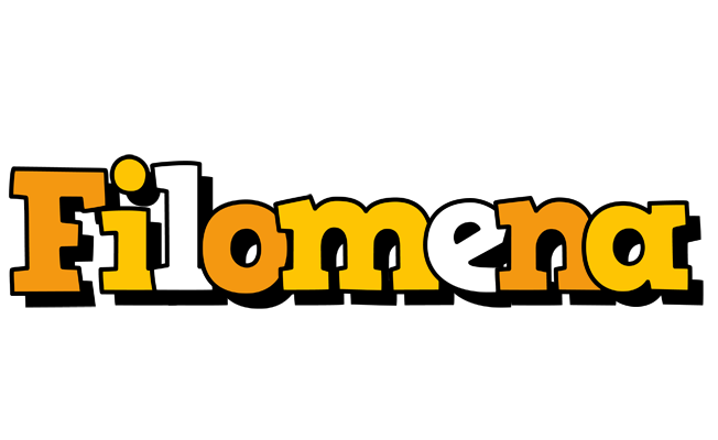 Filomena cartoon logo