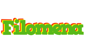 Filomena crocodile logo