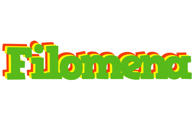 Filomena crocodile logo