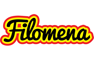 Filomena flaming logo