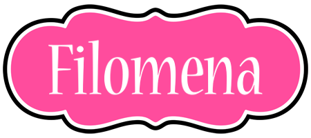 Filomena invitation logo