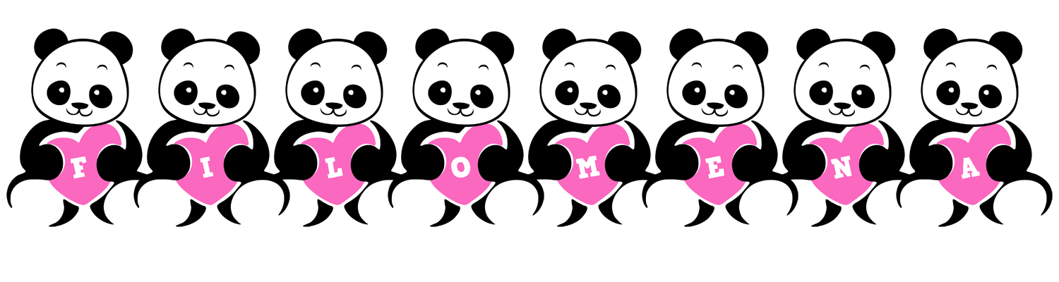 Filomena love-panda logo