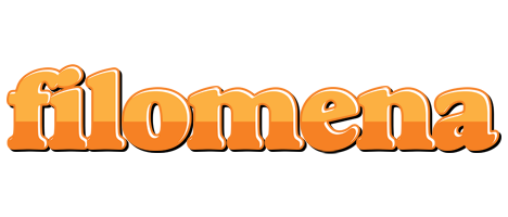 Filomena orange logo