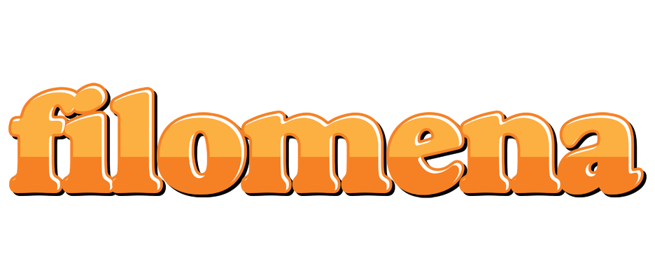 Filomena orange logo