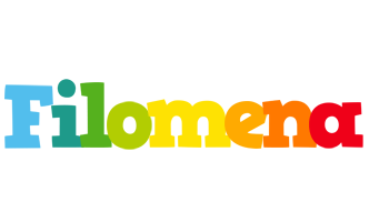 Filomena rainbows logo